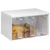 Dispensador Westmark Roma Retangular 3 L Transparente Branco
