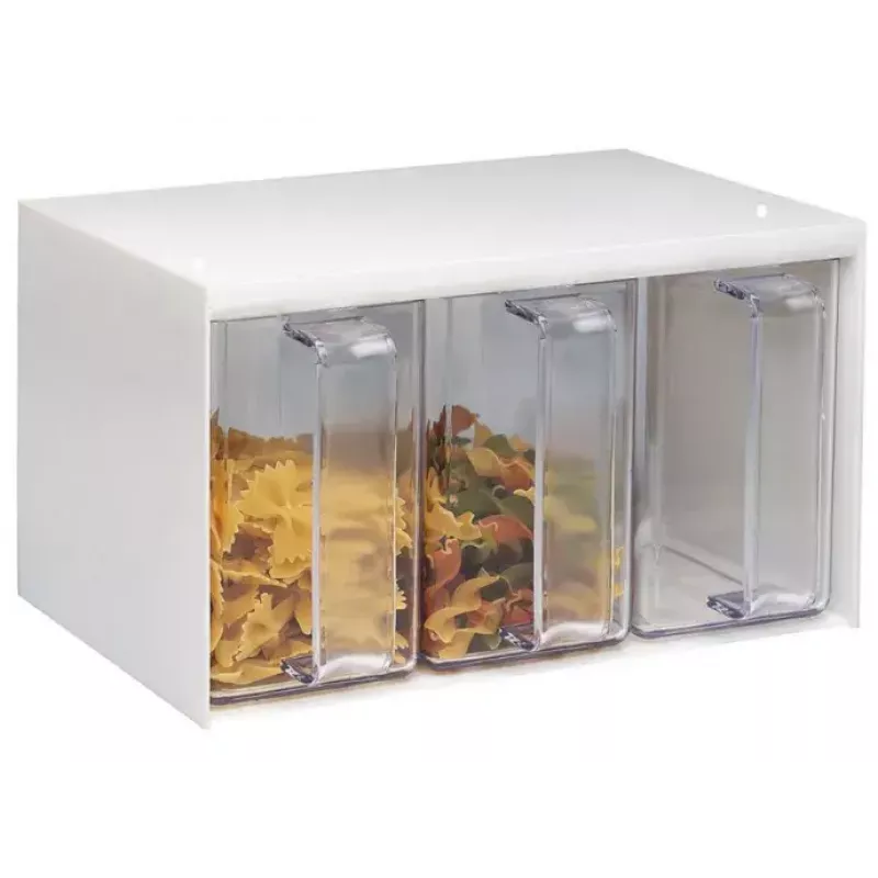 Dispensador Westmark Roma Retangular 3 L Transparente Branco
