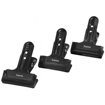 Conjunto de grampos Hama Studio Clamp 40 abertura de grampo 6 cm preto