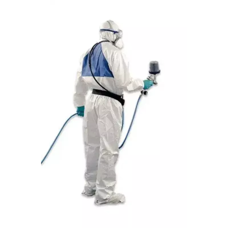 Fato-macaco de proteção 3M 4520 verde branco 3XL adulto material SMS