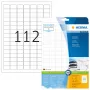 Etiqueta de impressora autoadesiva HERMA Labels Premium A4 25,4 x 16,9 mm