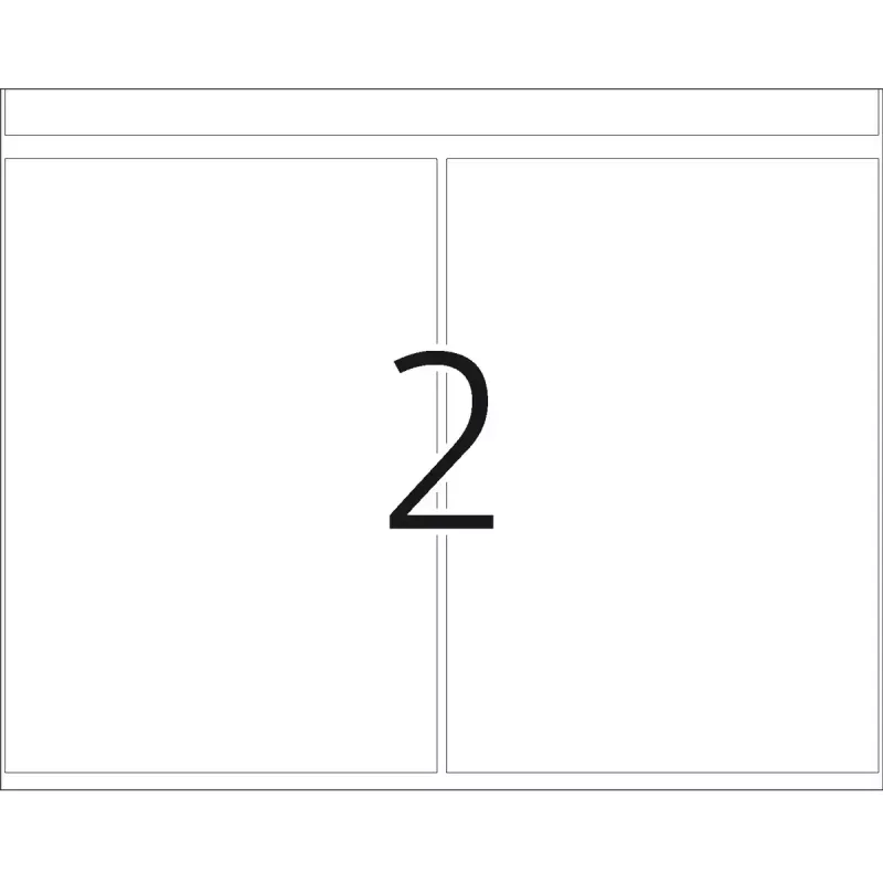 Etiquetas para máquinas de impressão HERMA DP1 74x105 mm
