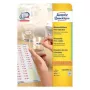 Etiquetas autocolantes AVERY L3410REV-25 removíveis branco 2550 unidades
