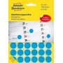Etiqueta autocolante redonda Avery 3375 azul 1056 unidades