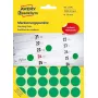 Pontos de codificação de cores, Avery, verde