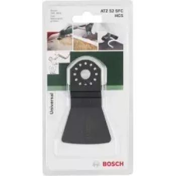 Raspador Bosch HCS ATZ 52 SFC — lâmina raspadora para massa e material de junta mole, 45 mm de comprimento, 52 mm de largura, 1 unid.