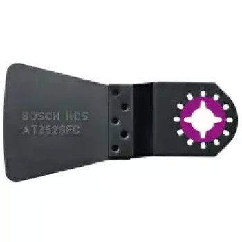 Raspador Bosch HCS ATZ 52 SFC — lâmina raspadora para massa e material de junta mole, 45 mm de comprimento, 52 mm de largura, 1 unid.