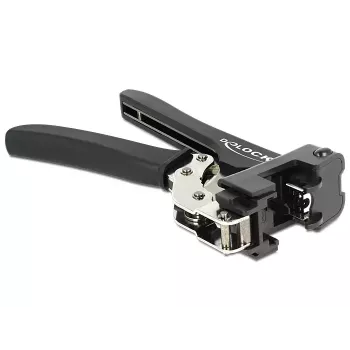 Alicate de cravar cabos DeLOCK 86211 preto