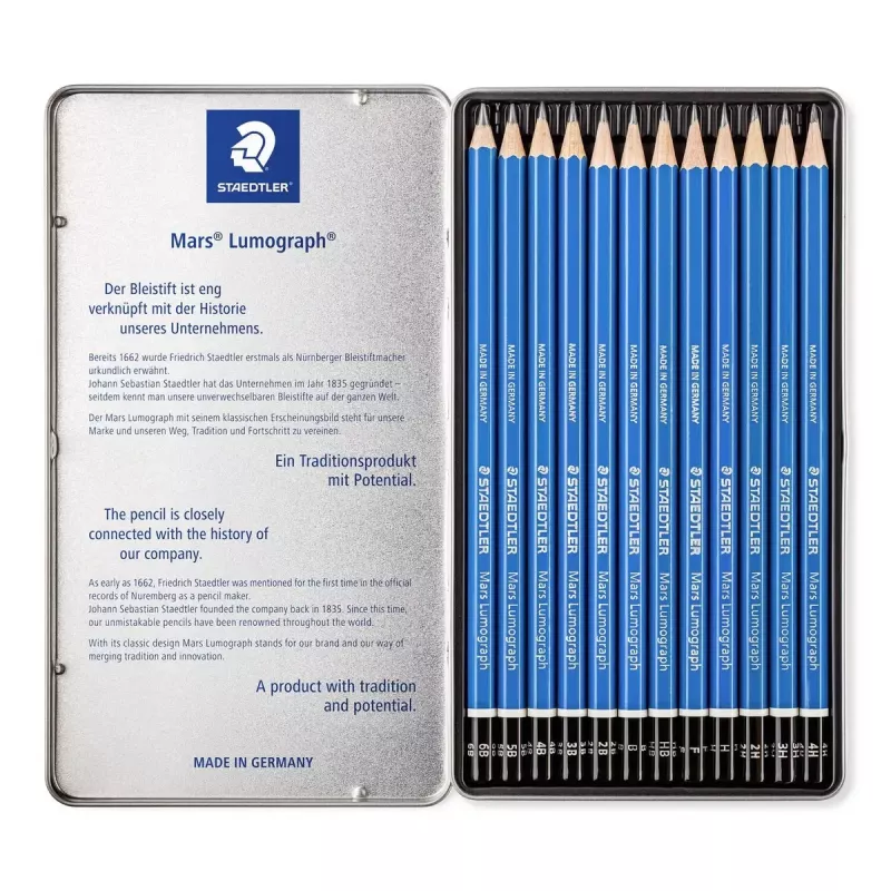 Lápis Staedtler Mars Lumograph 100
