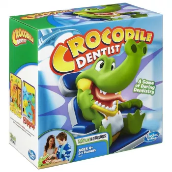 Jogo de sociedade Hasbro KROKODIL ZAHNARZT família