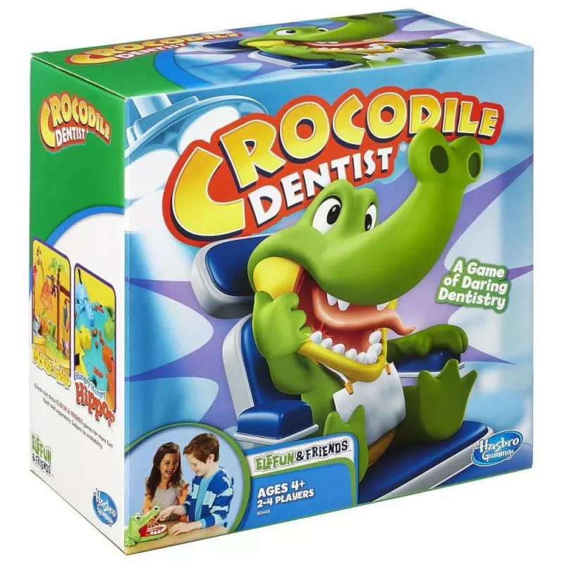 Jogo de sociedade Hasbro KROKODIL ZAHNARZT família