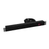 Unidade de distribuição de energia Eurolite 30240215 8 saídas AC 1U preto