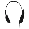 Hama HS-P100 Auscultadores com microfone PC Office, preto/prateado