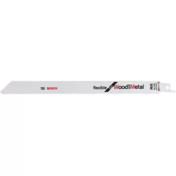 Lâminas de serra sabre Bosch S 1122 VF Flexible para madeira e metal