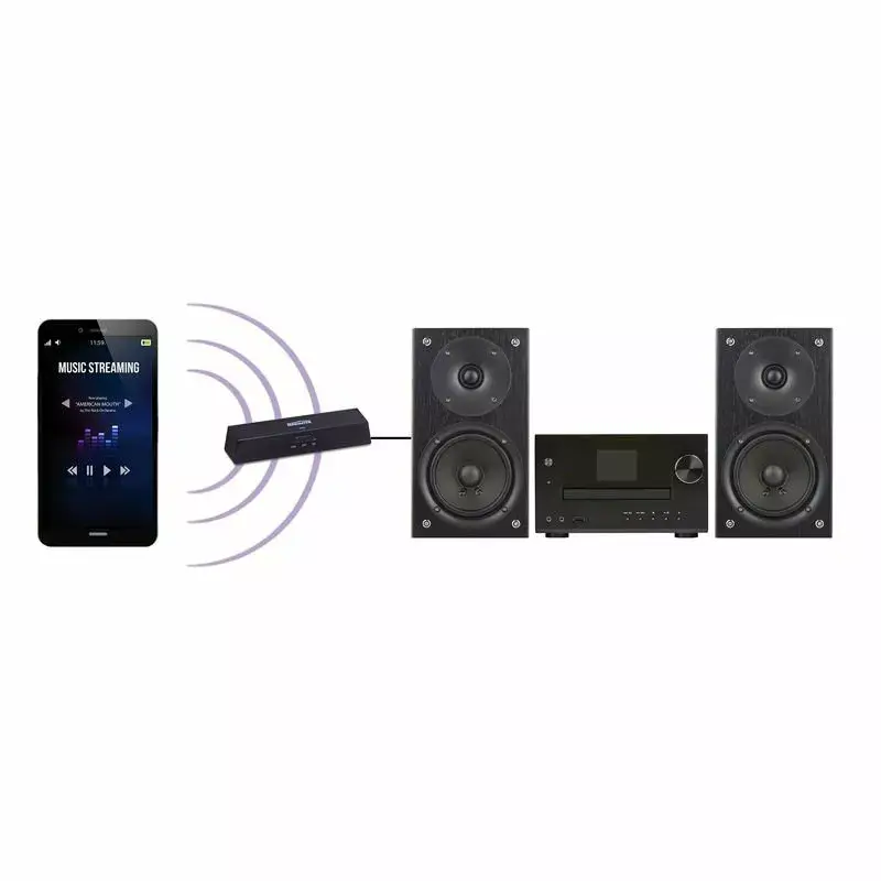 Marmitek BoomBoom 100 Transmissor/receptor de áudio Bluetooth (08330)