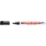 Marcador permanente Edding 8015 F ponta bullet preto