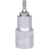 Conjunto de chaves de caixa KS Tools 911.1304 encaixe de 1/2 polegada métrico 2,2 cm de diâmetro 55 mm de comprimento