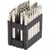 KS Tools 911.7550 CLASSIC conjunto de bits, 1/4 polegada, 75 mm, 32 un.