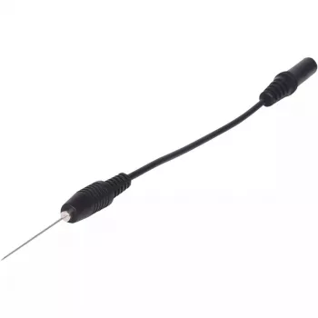 KS Tools 150.1673 Adaptador de ficha fêmea de 4 mm para ponta de prova em agulha, preto