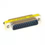 Adaptador D-Sub 25 pinos macho para 25 pinos fêmea ACT AB9083