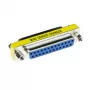 Adaptador D-Sub 25 pinos fêmea para fêmea ACT AB9113