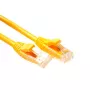Cabo patch U/UTP CAT5E nível de componentes com fichas RJ45 ACT amarelo 2 metros