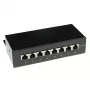 ACT FA7001 caixa de montagem saliente blindada 8 portas CAT6A