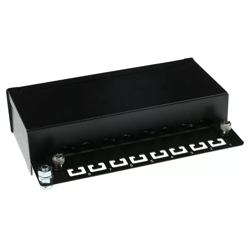 ACT FA7001 caixa de montagem saliente blindada 8 portas CAT6A