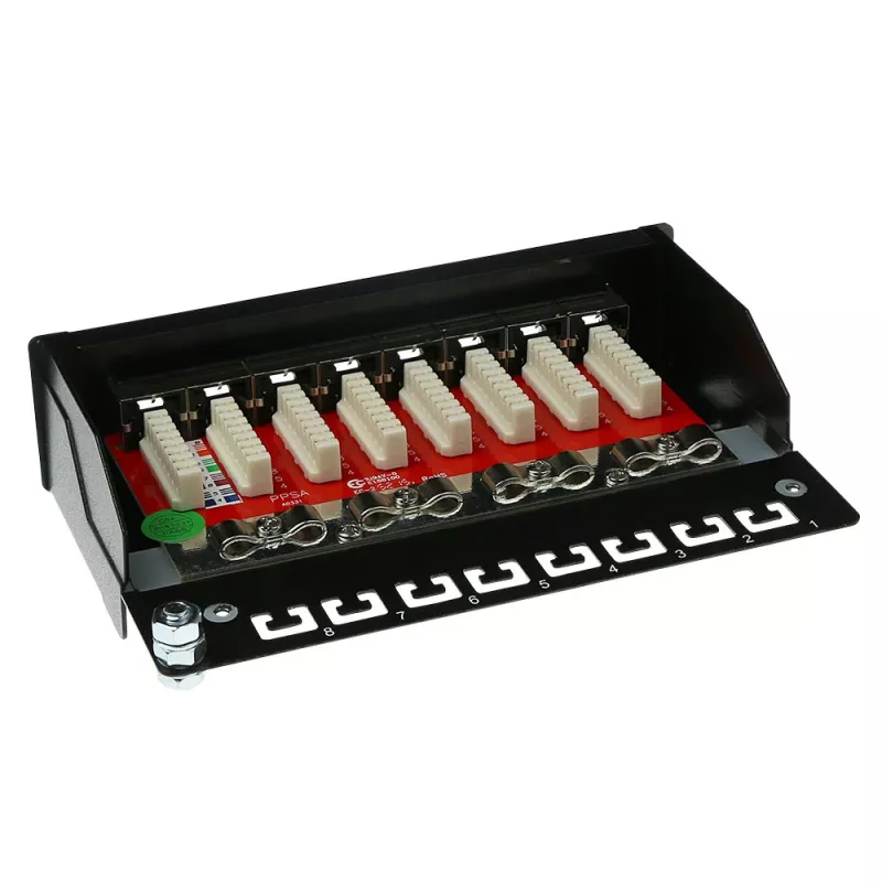 ACT FA7001 caixa de montagem saliente blindada 8 portas CAT6A