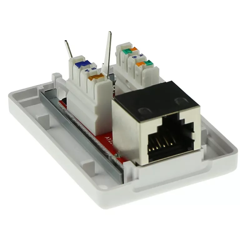 Caixa de Blindagem de Sobrepor ACT FA7005 — 1 Porta, Cat6A