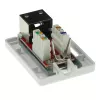 Caixa de Blindagem de Sobrepor ACT FA7005 — 1 Porta, Cat6A