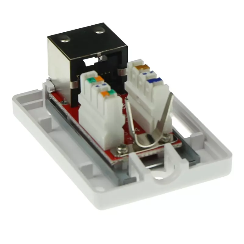 Caixa de Blindagem de Sobrepor ACT FA7005 — 1 Porta, Cat6A
