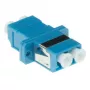 Adaptador de Fibra Ótica ACT LC Duplex Monomodo OS2, LC/LC, azul, Monomodo, OS2, 1 unid.