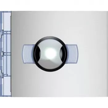 BTicino Sfera 352401 Tampa Frontal de Câmara Grande Angular Dia e Noite, Allmetal