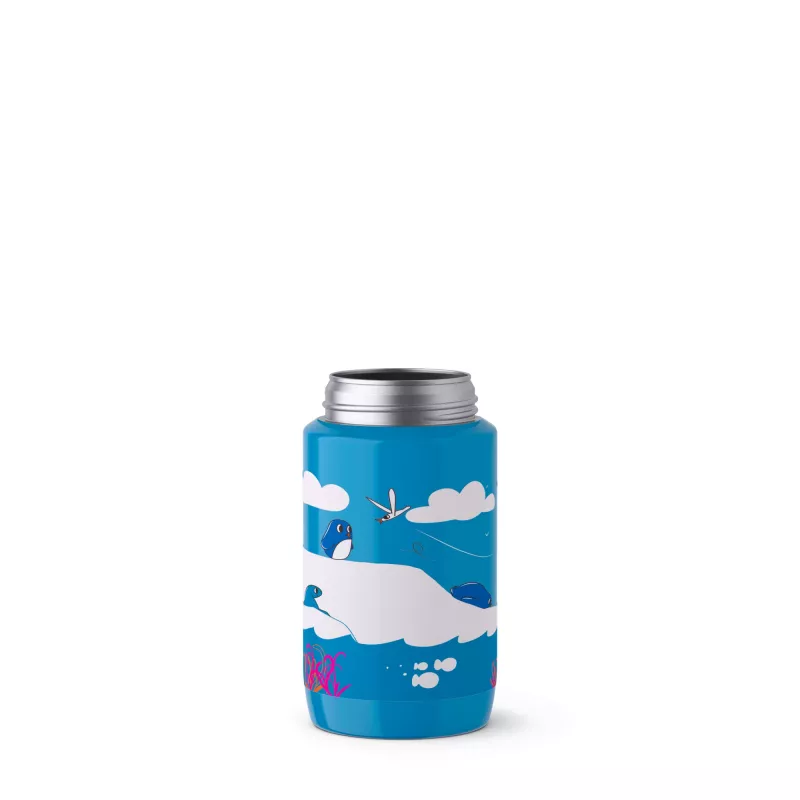 Garrafa de água EMSA DRINK2GO 518359 uso diário 400 ml aço inoxidável azul