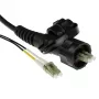 Cabo de fibra ótica InfiniBand ACT RL7120 20 m 2x LC 2x LC ODVA preto