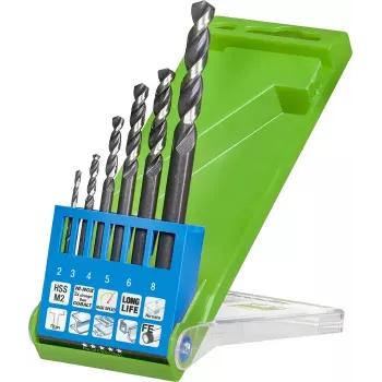 Conjunto de brocas KWB 258806 6 peças rotação à direita