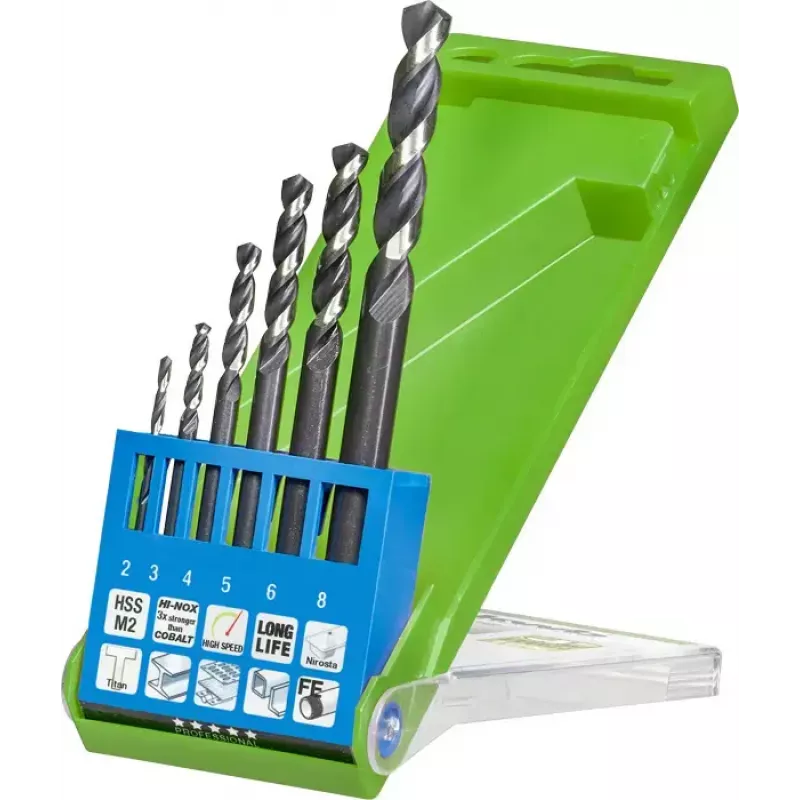 Conjunto de brocas KWB 258806 6 peças rotação à direita