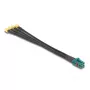 Cabo coaxial DeLOCK 90142 0,2 m Mini FAKRA Z 4 x SMA preto