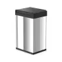 Balde de lixo retangular com tampa basculante L Hailo Big-Box