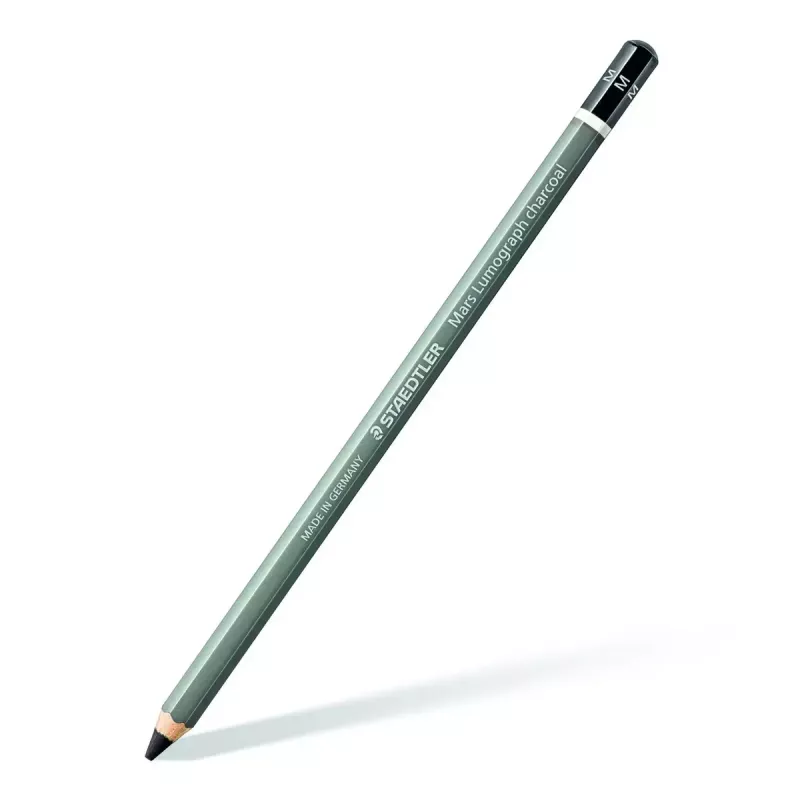 Lápis de carvão Staedtler Mars Lumograph 4 unid. preto