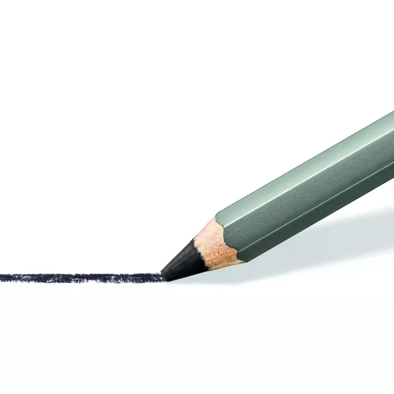 Lápis de carvão Staedtler Mars Lumograph 4 unid. preto