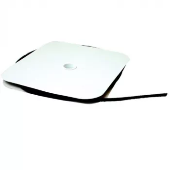Abraçadeira de velcro ACT forte 20 mm, abraçadeira de velcro, nylon, polipropileno (PP), preta, 25000 mm, 20 mm