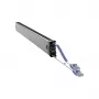 PATCHBOX C60STPXC6XX31V organizador de cabos calha de cabos para rack preto, azul, prateado 1 unid.