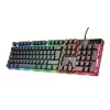 Trust GXT 838 Azor Teclado e rato Gaming USB alemão preto