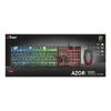 Trust GXT 838 Azor Teclado e rato Gaming USB alemão preto