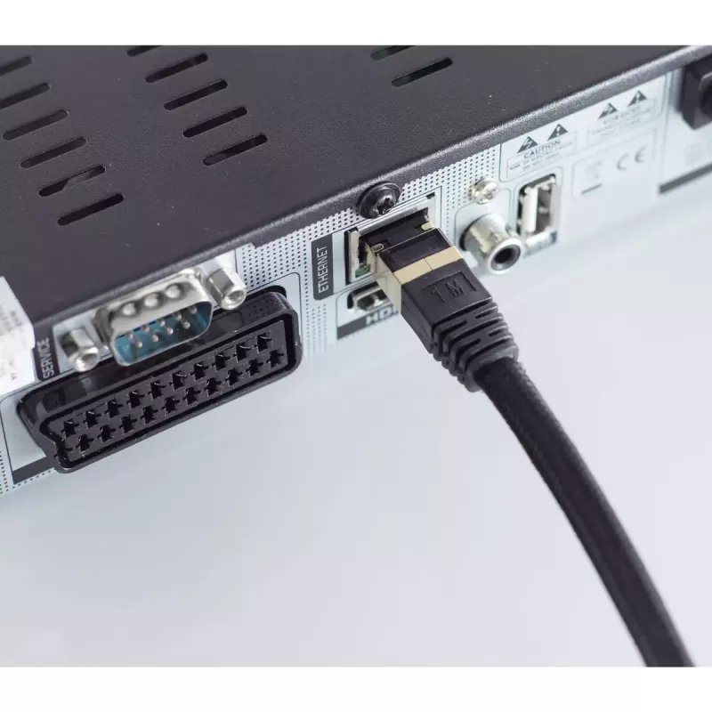 Cabo de rede ShiverPeaks BS20-60065 preto 7,5 m Cat6a S/FTP