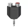Splitter de áudio Hama 00305039 preto