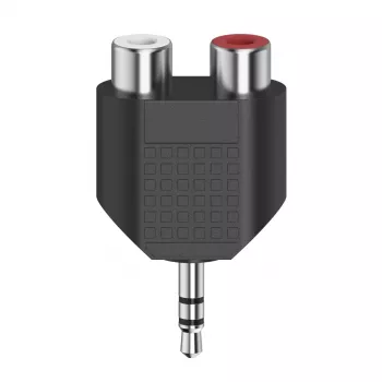 Splitter de áudio Hama 00305039 preto