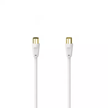 Cabo coaxial Hama 00305068 5 m branco